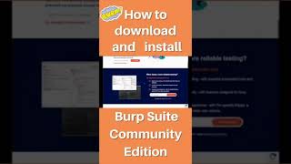 Learn how to easily download and install Burp Suite Community Edition [upl. by Genie894]