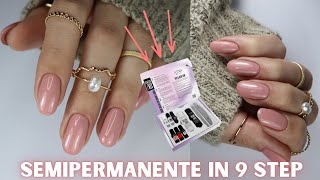 TUTORIAL SEMIPERMANENTE IN 9 STEP per principianti ✨ [upl. by Higgins]