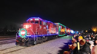 CPKC Holiday Train 2023 [upl. by Aissak]