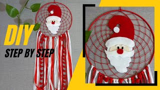 Santa Claus Wall Hanging Christmas Decoration Ideas  Christmas Craft Ideas دریمکچر بابانوئل [upl. by Monika]