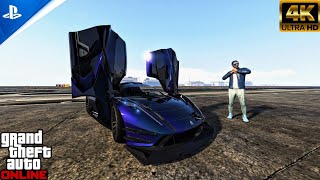 Finally Gta 5 Online new supercar Overflod pipistrello [upl. by Shirl]