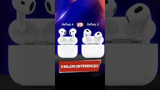 AirPods 4 vs AirPods 3 5 major differences 😍 apple [upl. by Hebert396]