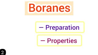 Boranes preparation and properties  simplified [upl. by Narej]