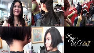 Salvador SX Trailer Long to Bob w Shaved Nape [upl. by Aicirtak]