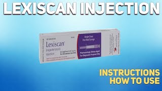 Lexiscan injection how to use Uses Dosage Side Effects Contraindications [upl. by Odlaw968]