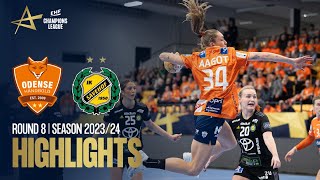 Odense Håndbold vs IK Sävehof  Round 8  EHF Champions League Women 202324 [upl. by Marko]