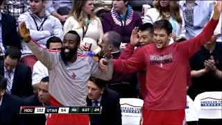 Jeremy Lin 林書豪 2013 01 28火箭vs爵士 Houston Rockets vs Utah Jazz [upl. by Farny]