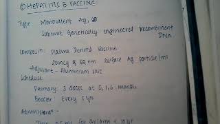 Hepatitis B vaccine  Pediatrics [upl. by Jude]