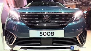 2018 Peugeot 5008 SUV  Exterior and Interior Walkaround  Debut 2017 Geneva Motor Show [upl. by Derej119]