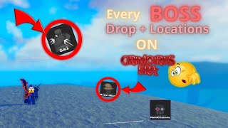 How To Get Every BOSS Drop  Locations on Grimoires Era [upl. by Rhiana]