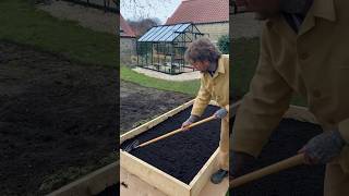 NoDig Raised Garden Bed  From Start to Planting 🌱 gardening gardeningtips nodig [upl. by Tippets]