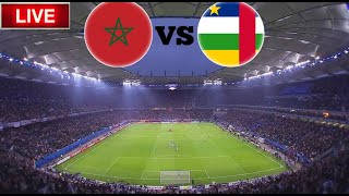 Morocco vs Central African Republic Live Match Today 🔴 [upl. by Zaragoza653]