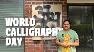 WorldCalligraphyDay Special  Devanagari Art [upl. by Line771]