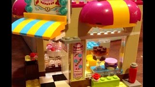 LEGO Friends Downtown Bakery set 41006 [upl. by Koziara560]