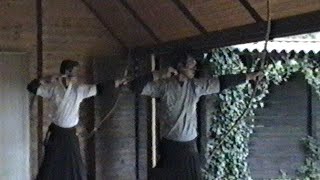 Kyudo Seminar Hamburg 1992 Sato Sensei amp Kurosu Sensei [upl. by Eiramassenav]