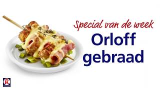 Keurslager Special Orloff gebraad varkensschnitzel [upl. by Teuton]