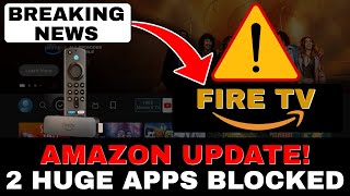 FIRESTICK BLOCKS 2 HUGE APPS [upl. by Aggi]