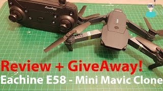 Eachine E58  Full Review And Giveaway [upl. by Ardnik]