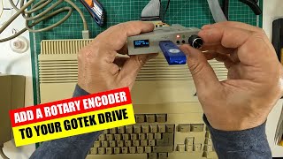 Adding a Rotary Encoder to my Gotek Drive SFRKC30AT2 [upl. by Amati]