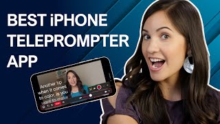 Best Teleprompter for iPhone and YouTube Videos [upl. by Affay]