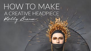 DIY  Creative headpiece with Kelly Brown withme [upl. by Oballa326]