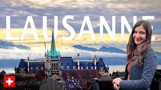 Lausanne  OneDay Guided Tour  Switzerlands Gem  4K UHD [upl. by Inajna]