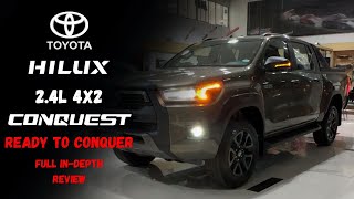 2024 Toyota Hilux 4x2 Conquest 24 AT Full InDepth Tour  Review  Walkaround  Oxide Bronze [upl. by Ynattyrb]