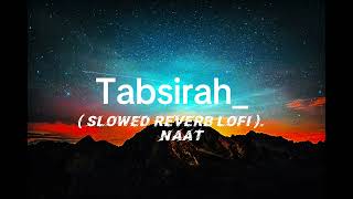 Tabsirah New lofireverbslowedNaat 🌹🌹 training New like share comment subscribe https story stut [upl. by Gnilrits]