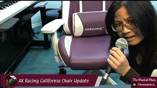 AKRacing California Napa Gaming Chair Update [upl. by Zonnya]