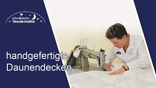 Daunendecken aus der schwäbischen TraumFabrik [upl. by Naelcm]