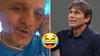 PEPPE IODICE CHIAMA ANTONIO CONTE 🤣  Sentite la telefonata post MILAN NAPOLI [upl. by Eileek]