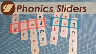 Practice reading English phonetically with our 3D Printed Phonics Sliders [upl. by Zailer780]