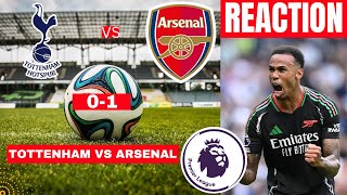 Tottenham vs Arsenal 01 Live Premier League EPL Football Match Score Highlights Gunners FC Derby [upl. by Noscire439]