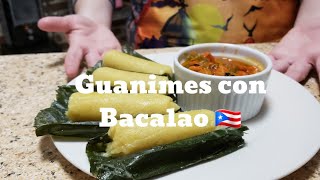 Guanime con bacalao guisado 🇵🇷 [upl. by Terra]