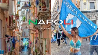 Exploring Beautiful Naples Italy On Foot 🚶🏻‍♂️🇮🇹  A Virtual Tour [upl. by Tabbitha]