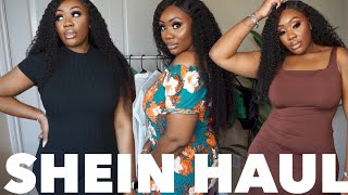 SHEIN SUMMER TRY ON HAUL  SIZE 12 SIZE 14 BOTTOMS DRESSES AND BLOUSES  ASK WHITNEY [upl. by Anilok966]