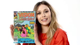 Elizabeth Olsen Explains The Origins Of The Scarlet Witch  Allure [upl. by Napier]