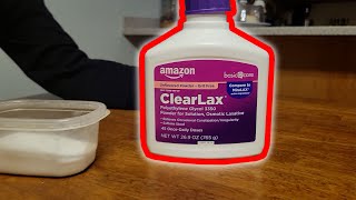 the Amazon version of MiraLAX ClearLax is just as good but costs less [upl. by Kissee]