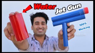 घर पर बनाई Water Jet Gun असली Indian जुगाड़  Make Amazing Water Gun [upl. by Luhem351]