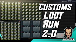 NEW My Safe Customs Loot Run 20  Escape From Tarkov Guide [upl. by Shih]