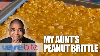 My Aunts Microwave Peanut Brittle  Made with only 6 ingredients [upl. by Pulcheria]