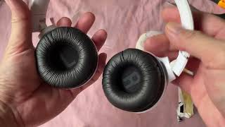 HOW TO REPLACE EARPADS JBL 510BT HEADPHONE [upl. by Drarrej]