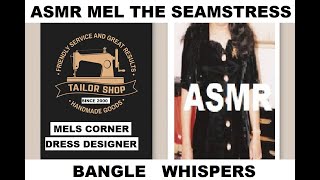 ASMR MEL THE SEAMSTRESSTAILORBANGLE WHISPERSWELCOME TO MEL’S CORNER MACHINE AND HAND STITCH [upl. by Conte]