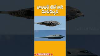 Its Basis for design Bomber jet B2 ll Telugu Facts ll TOT FACTS [upl. by Ailahtan]