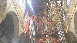 orgelpauzeconcerten laurenskerk Yarno Missiaen Widor symph 5 op 42 all vivace [upl. by Aviv406]