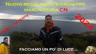 Nuovo regolamento 2024 CN per droni Fpv [upl. by Dadinirt]