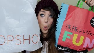 Collective Haul  Topshop Lush HampM FeelUnique amp AA  Zoella [upl. by Cooperstein163]