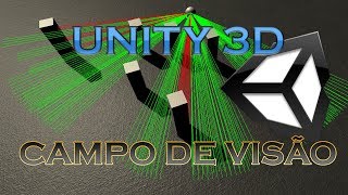 TUTORIAL UNITY 3D  Campo de visão para inimigos Enemy FOV [upl. by Adali]