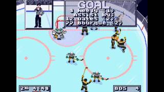 NHL 95 Sega Genesis  Vizzedcom Play [upl. by Myrt]