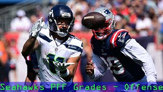 Pro Football Focus Seahawk Grades  Offense JSN breaks out problems on the offensive line remain [upl. by Yelwar]